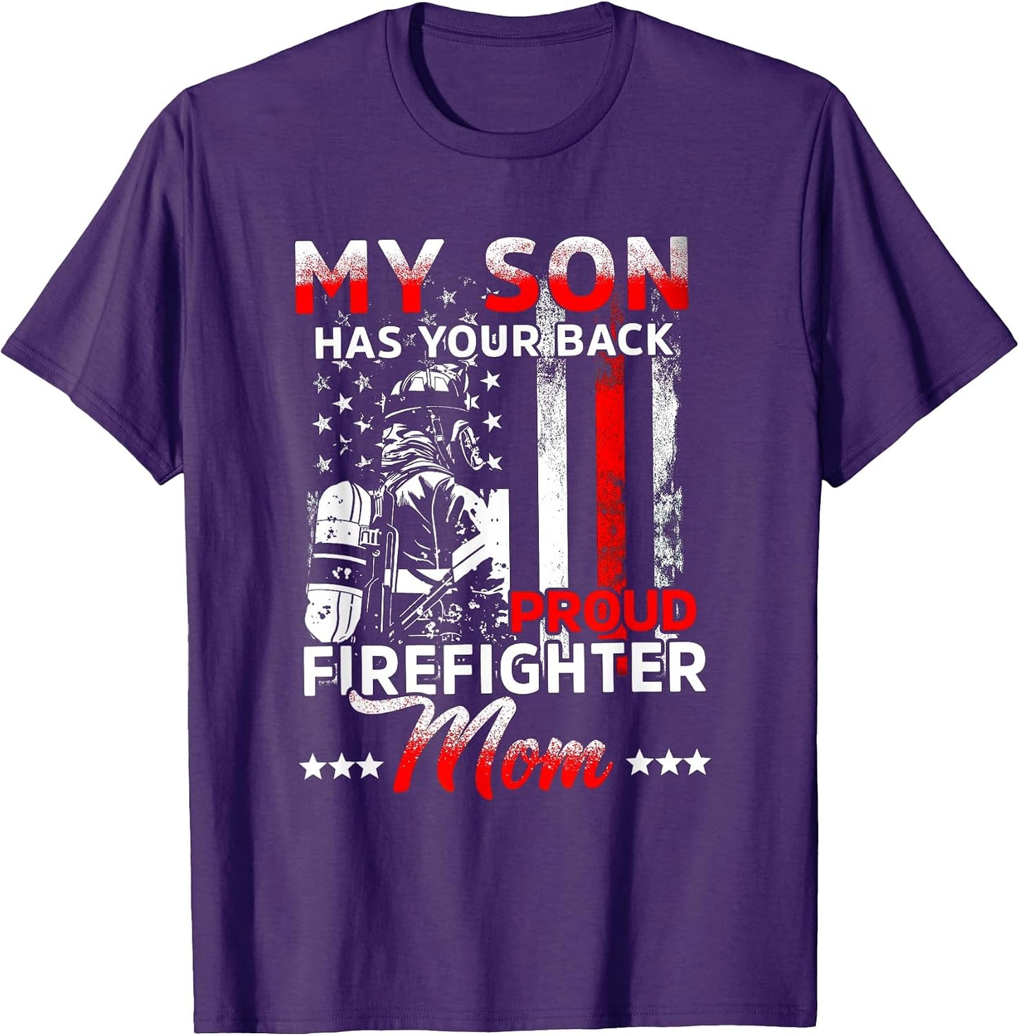 Proud Firefighter Mom Tee Co.