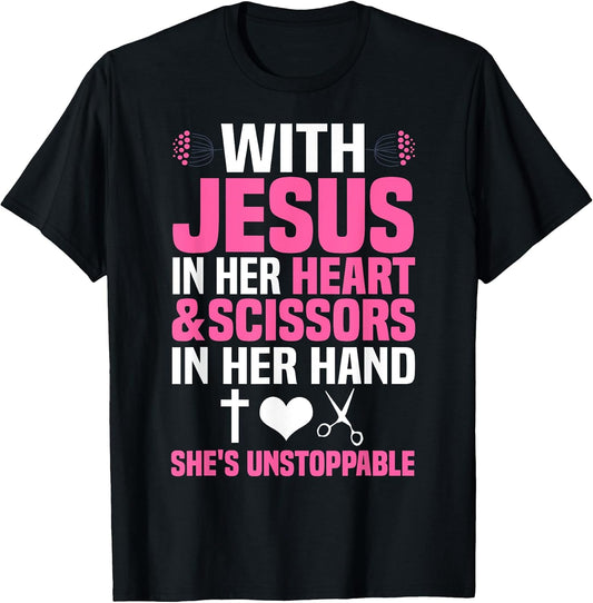 Best Hair Dresser Gift Idea Jesus Religious Quote