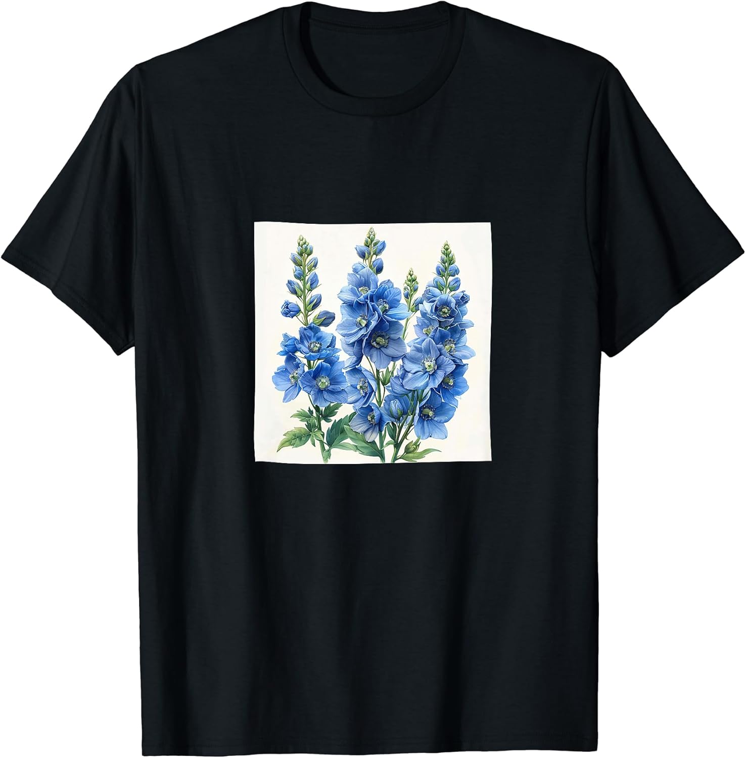 Delphinium Flower Cottagecore Merch
