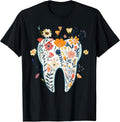 Tooth Dental Doctor Dentistry Hygienist Floral