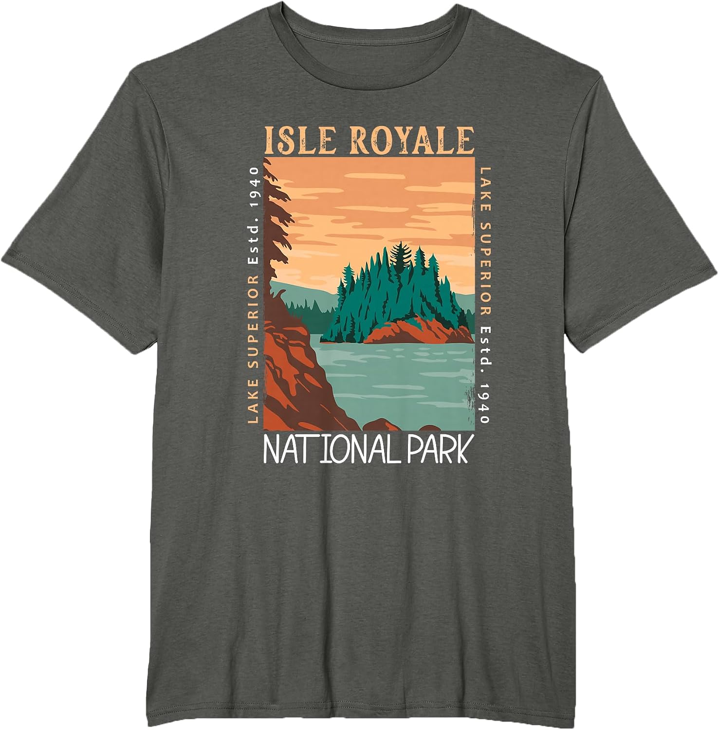 Isle Royale National Park USA Gift Merch