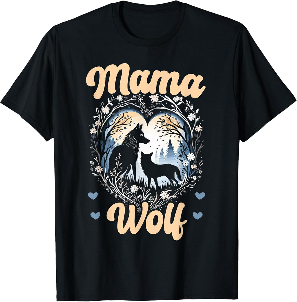 Wolf Lover Mothers Day SteMi Apparel