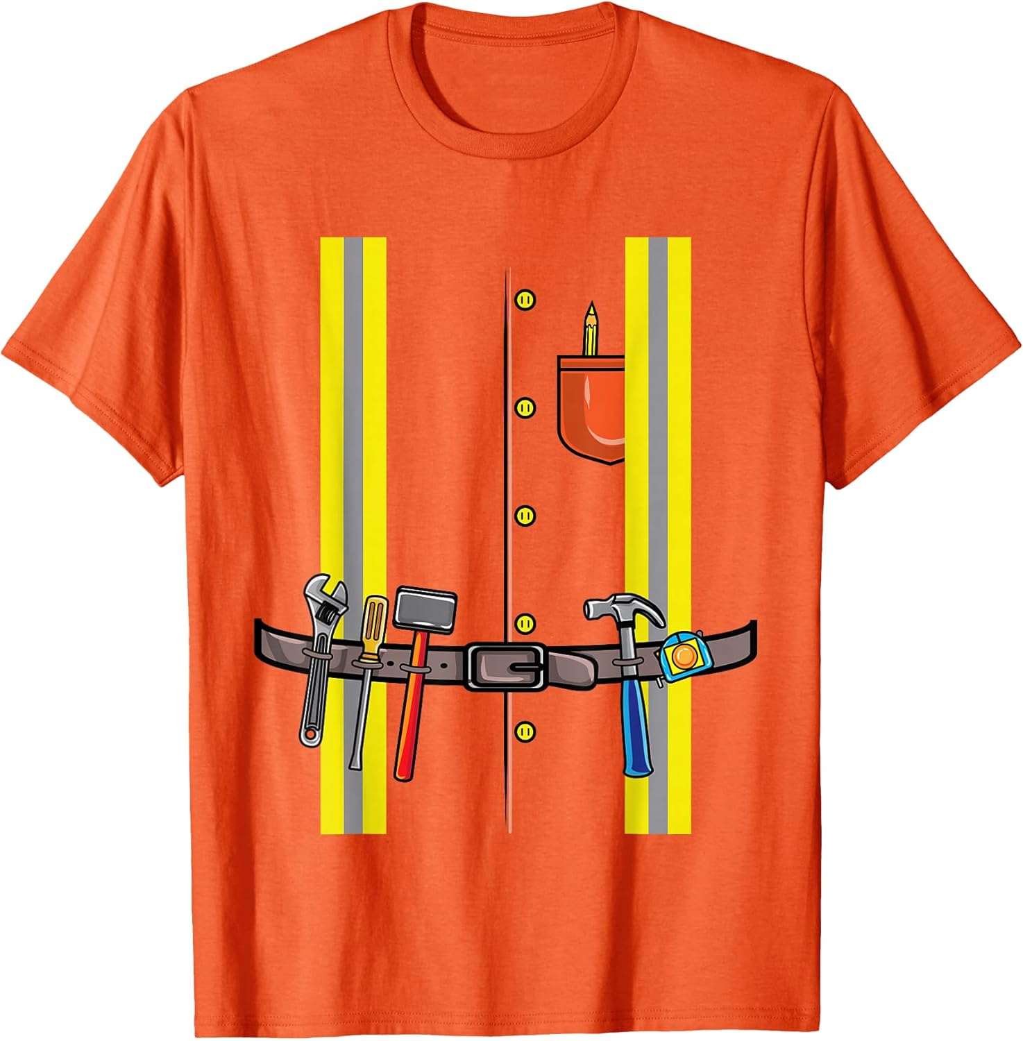 Construction Worker Costume Halloween T-Shirt