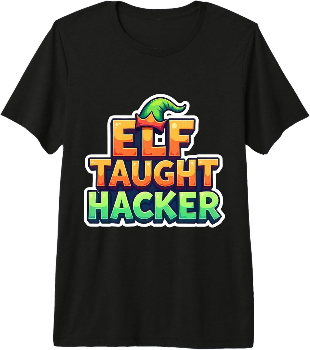 Self Elf Tought Hacker Christmas Funny Tech Merch