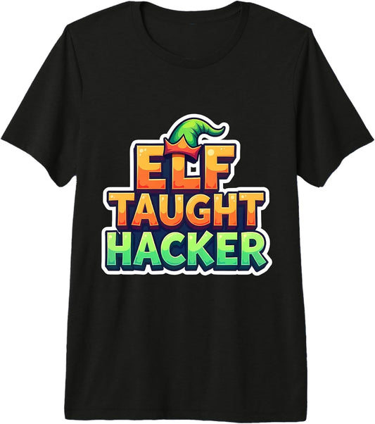 Self Elf Tought Hacker Christmas Funny Tech Merch