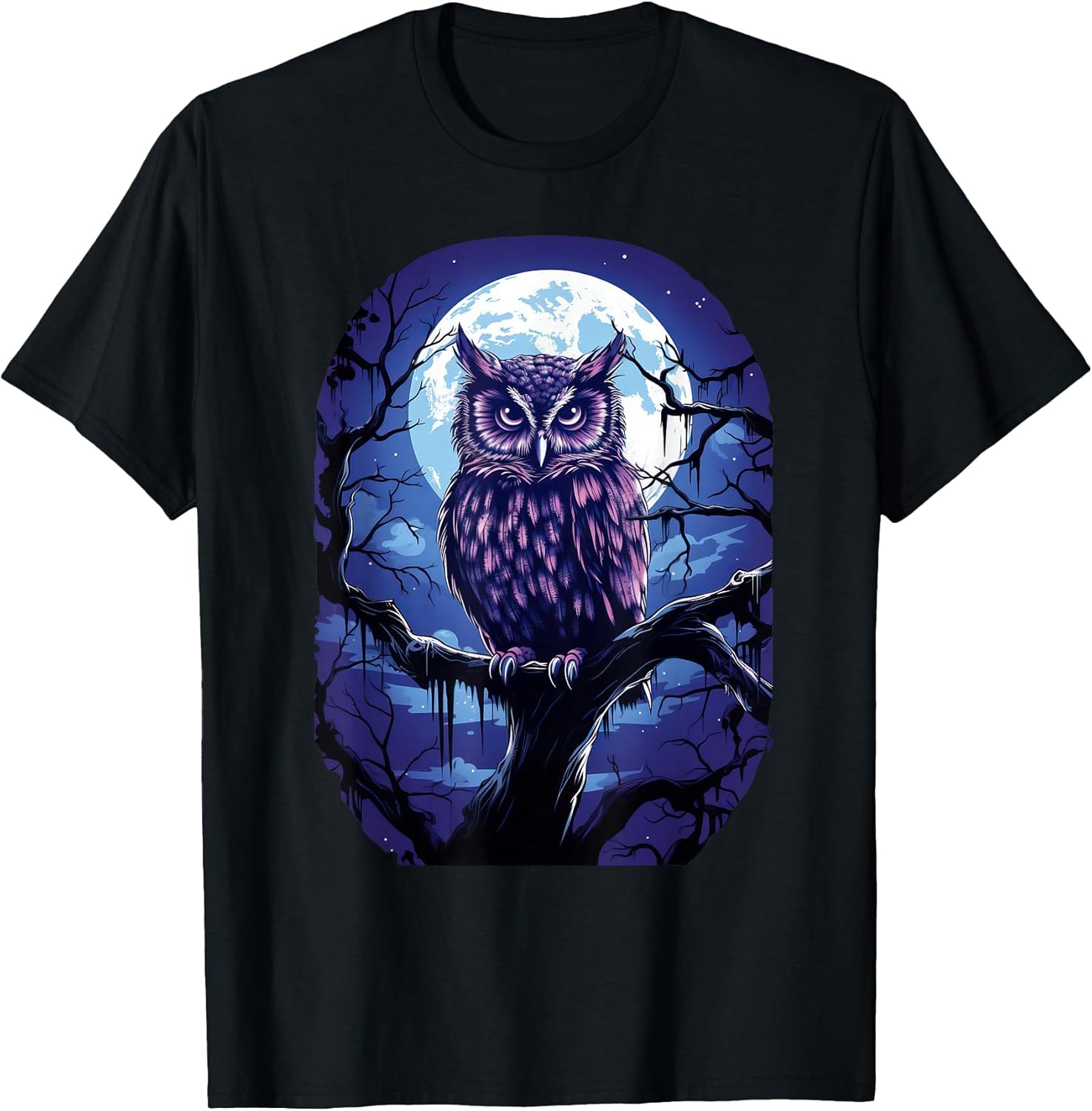 Owl Moon Bird Lover Designs