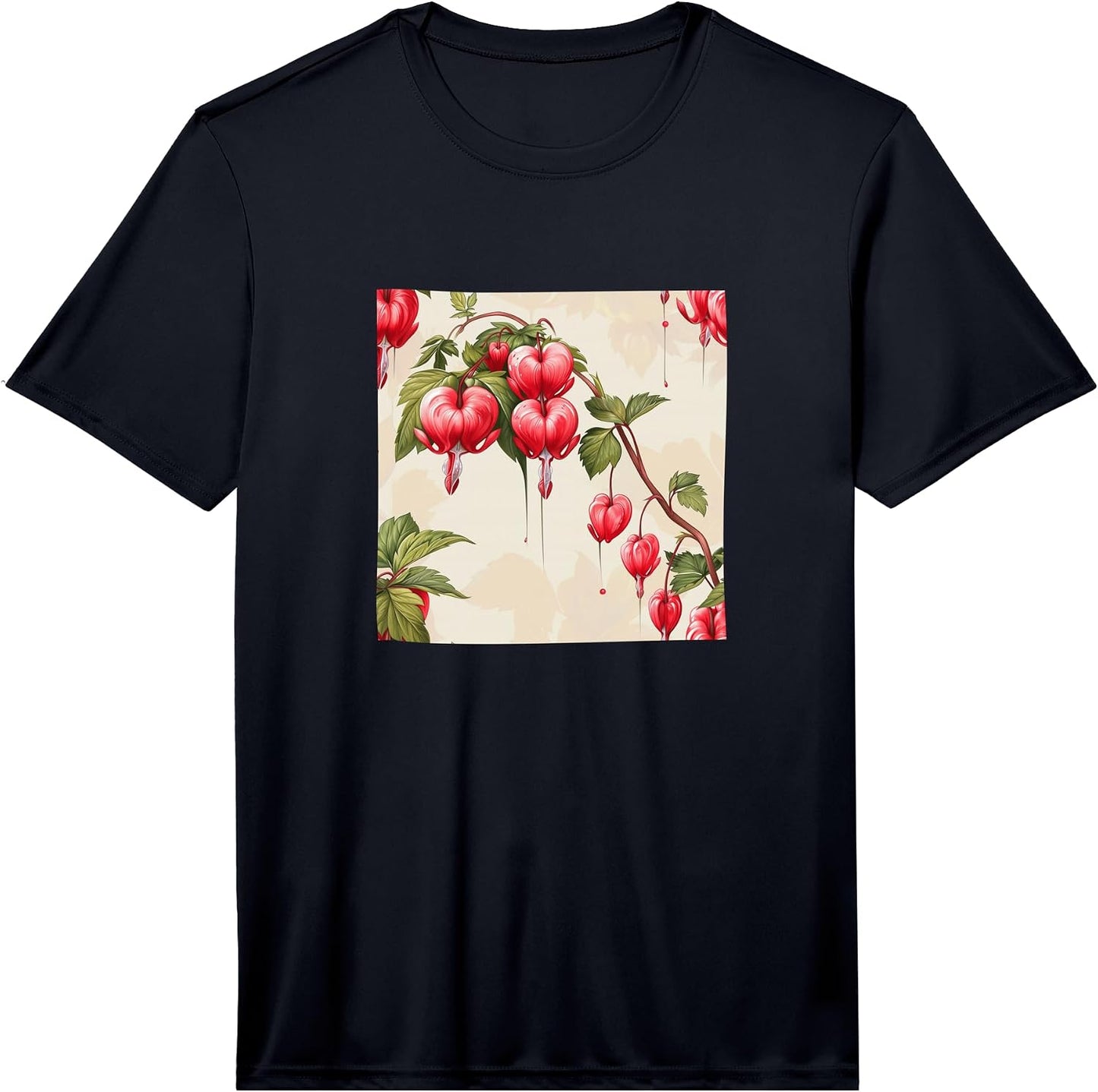 Bleeding Heart Flower Pattern Merch