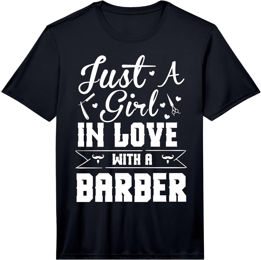 Cool Barber Wife Humor Quote Merch