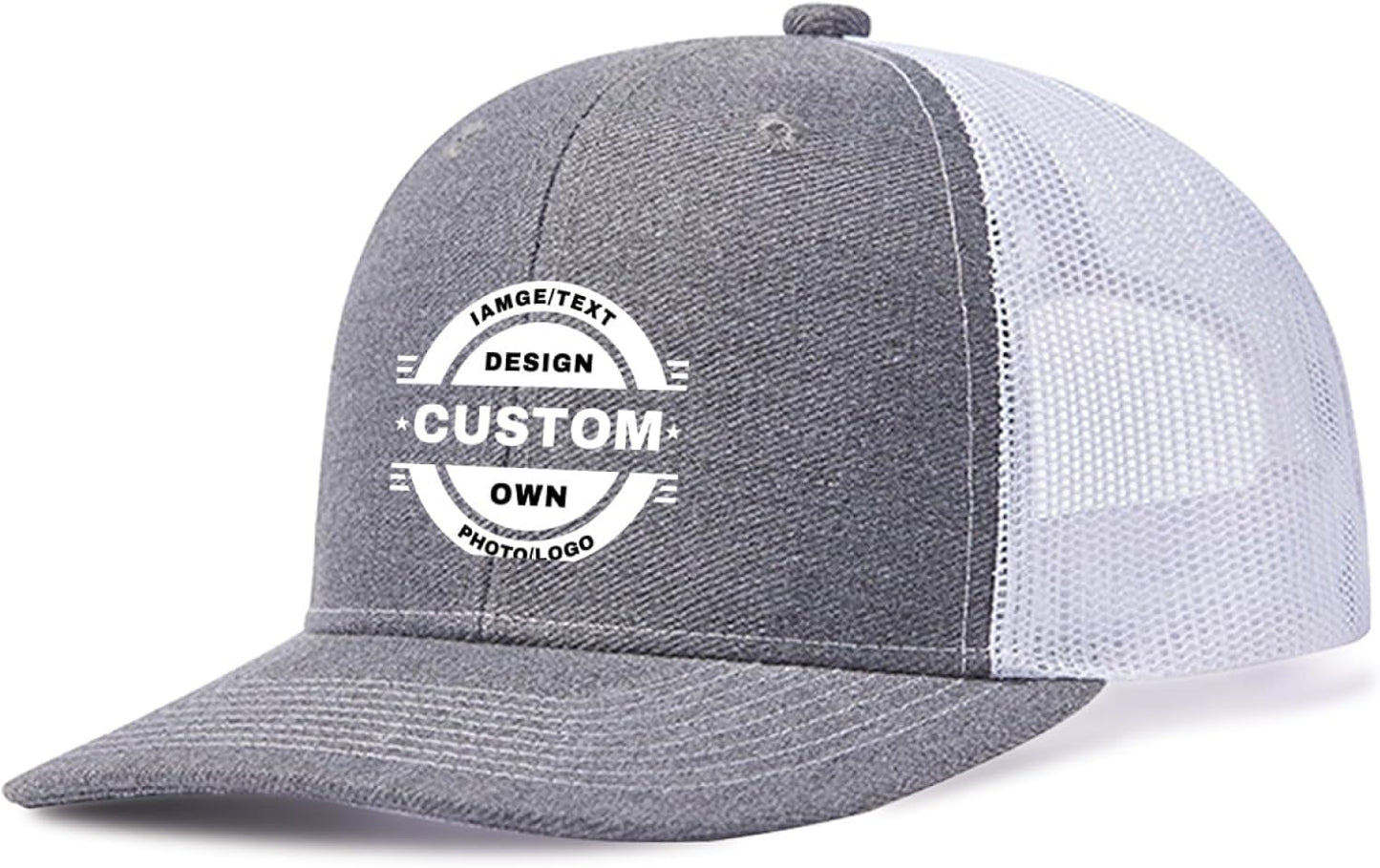 Custom Hats Design Your own Logo/Text Custom Trucker hat with Logo Customized Baseball Cap Personalized Hats for Men&Women