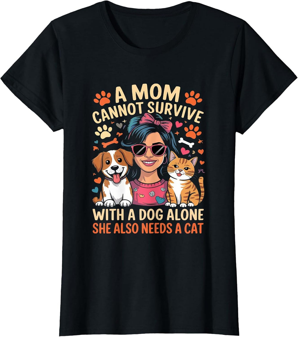 Dog and Cat Mom Apparel Customed For Fur Pet Moms