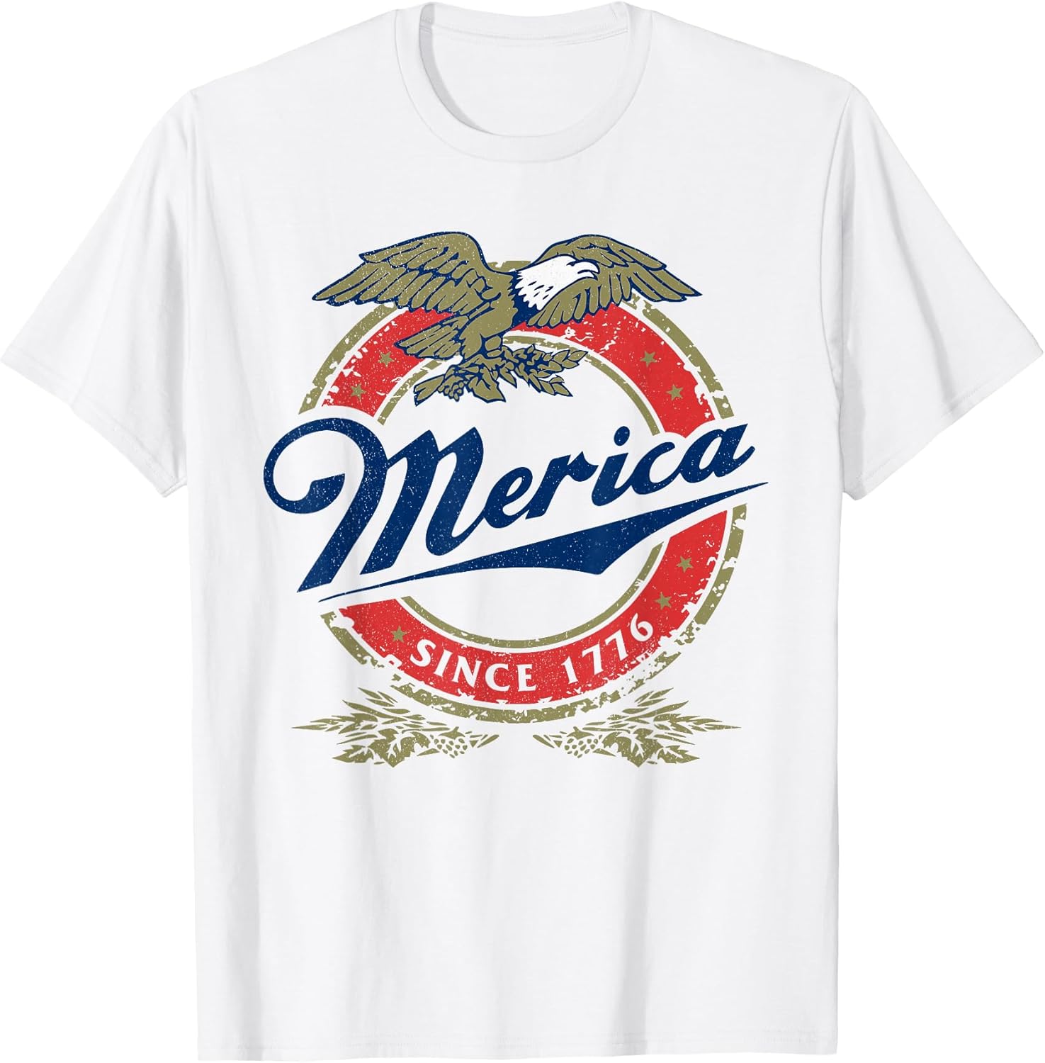 Merica Eagle 4th of July Funny USA