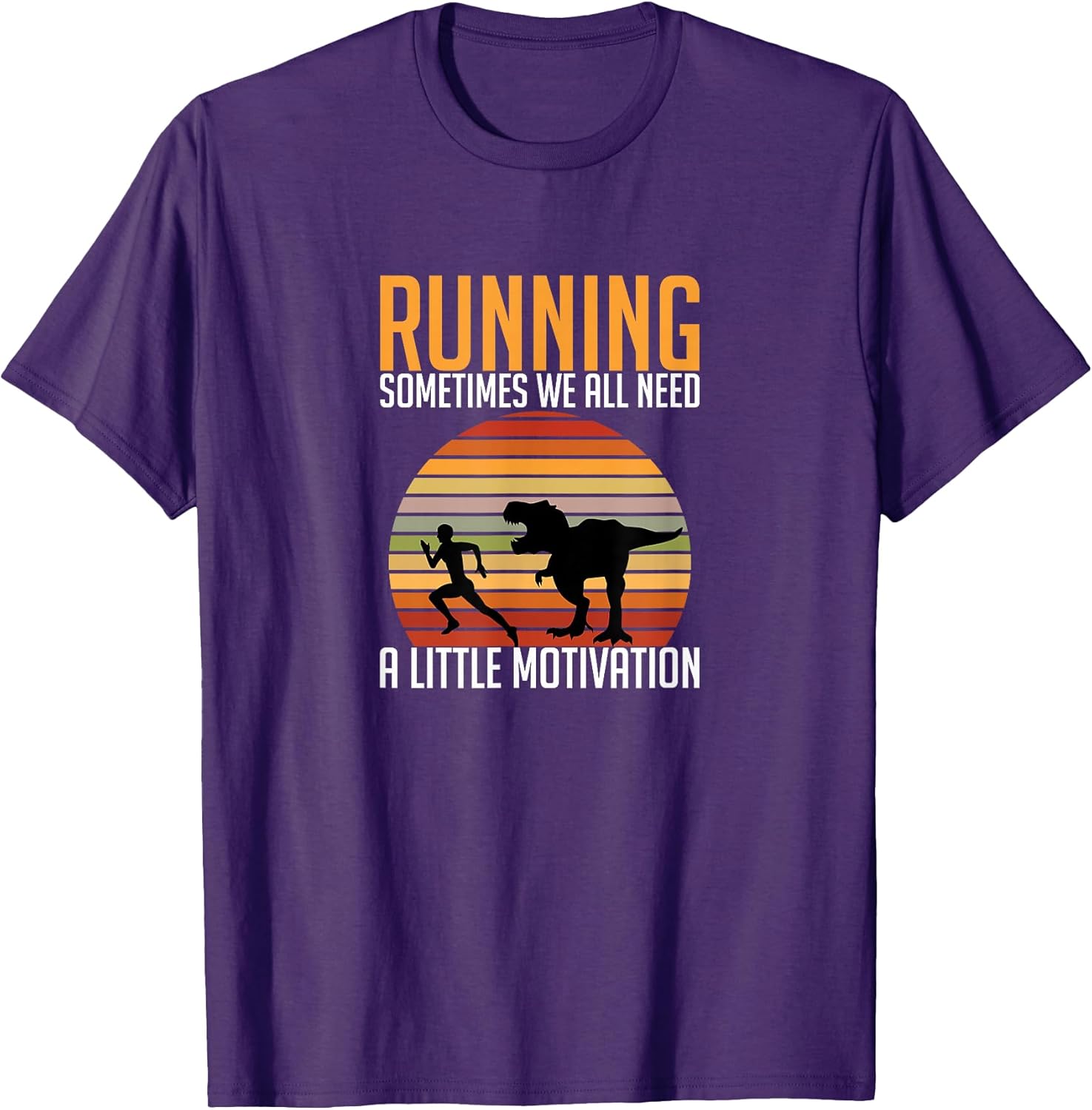 Funny Dinosaur Runner Fitness