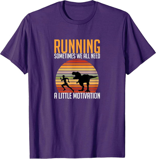 Funny Dinosaur Runner Fitness