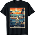 Mission Family Trip 2026 Summer Vacation Shirts