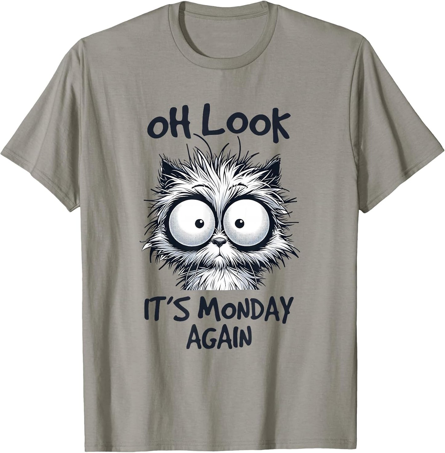 Monday Ironic, Funny, Jokes, Humor Team CO.