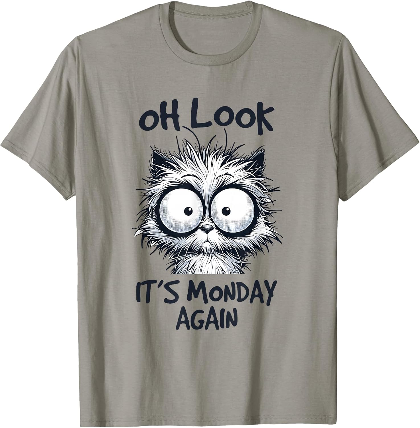 Monday Ironic, Funny, Jokes, Humor Team CO.