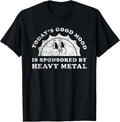 Funny Cute Vintage Retro Heavy Metal or Heavy Metal T-Shirt Small