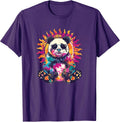 Panda Tie Dye Art T Shirt