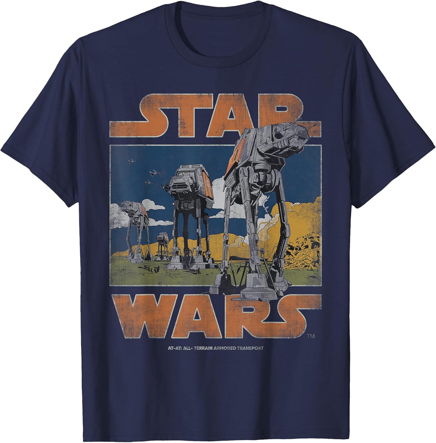 AT-AT Walkers Vintage T-Shirt