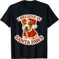 I Believe In Santa Paws Wire Fox Terrier Dog Merch