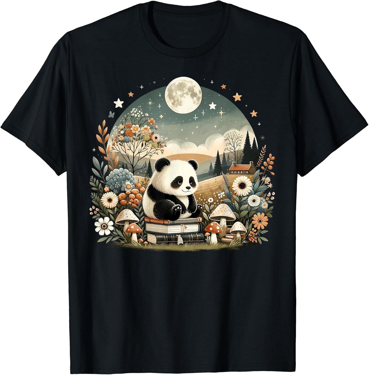 Cute Panda Cottagecore Clothing