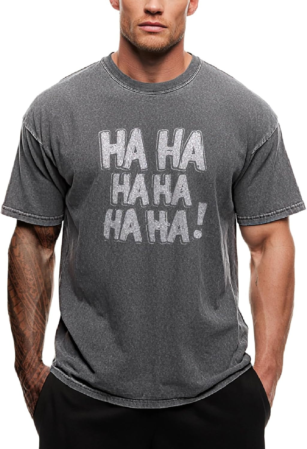 Washed Graphic T-Shirts Men Solid 100% Cotton Big and Tall Crewneck Summer Y2K Breathable Quick Dry Undershirts