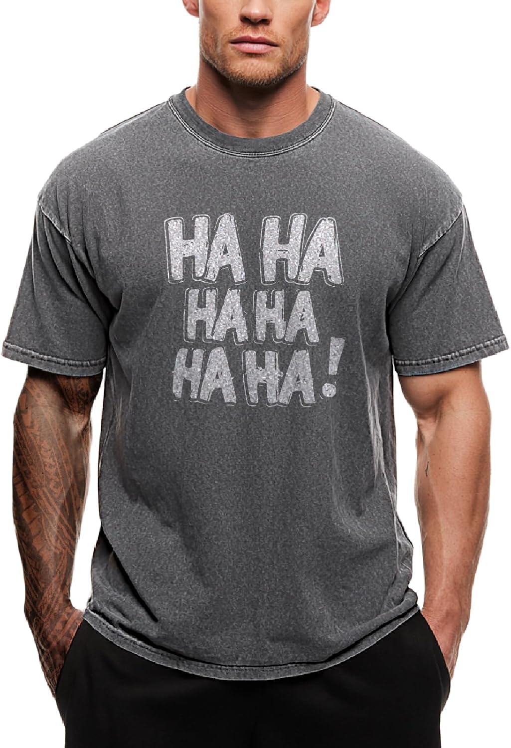 Washed Graphic T-Shirts Men Solid 100% Cotton Big and Tall Crewneck Summer Y2K Breathable Quick Dry Undershirts