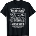 Fred's Hotrod Garage Designs for the Name Fred