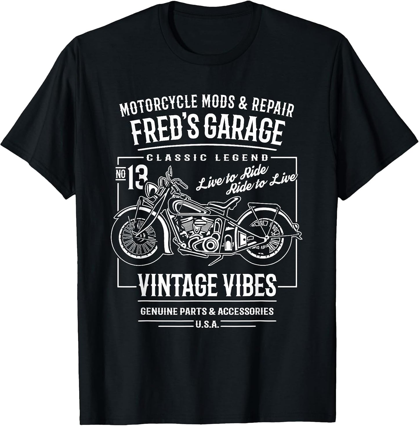 Fred's Hotrod Garage Designs for the Name Fred