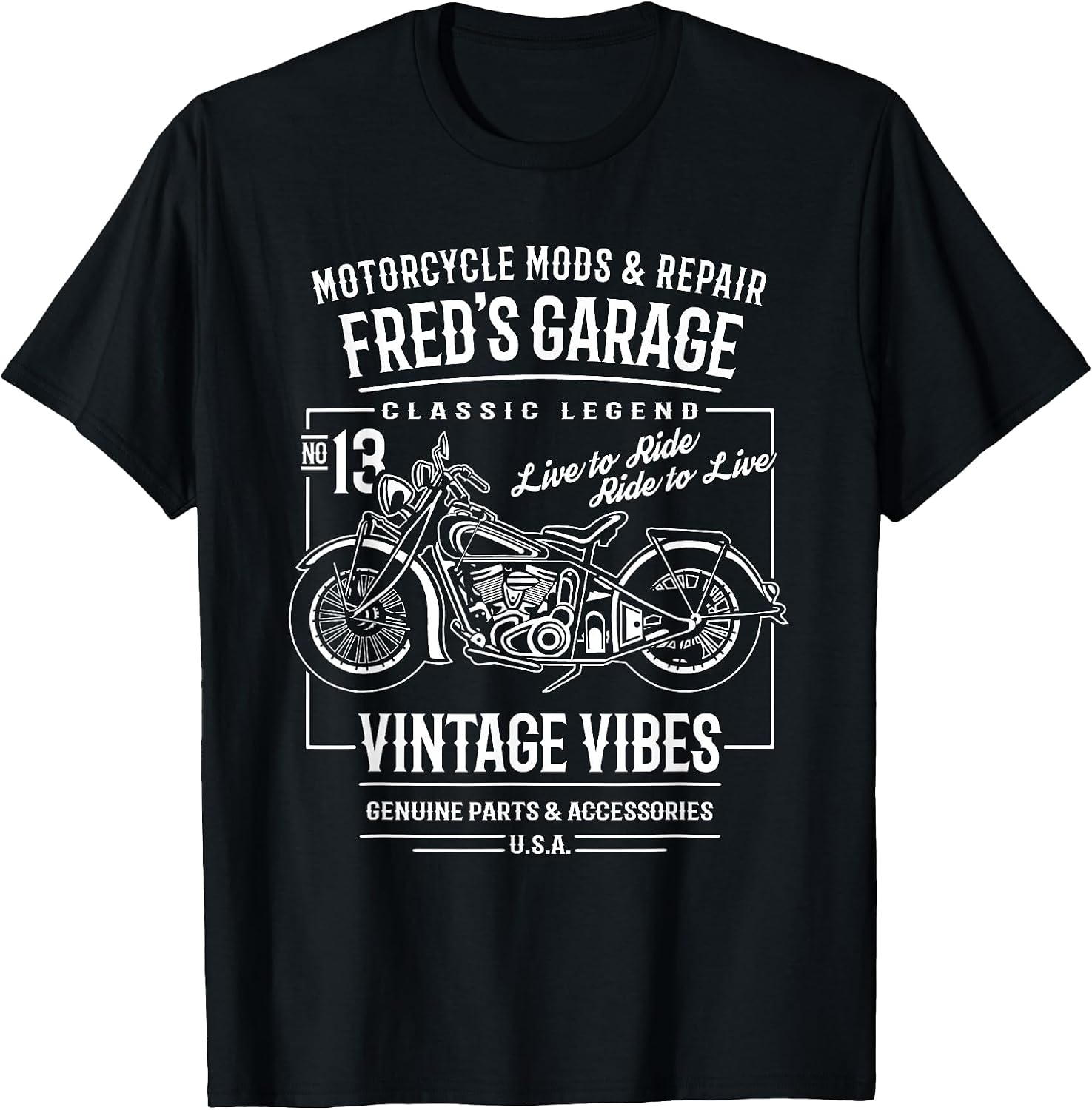 Fred's Hotrod Garage Designs for the Name Fred