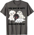 Dogs make me happy humans make my head hurt
