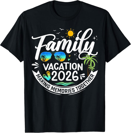 Family Vacation 2026 Beach Matching Summer 2026