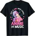 Manga & Anime Girl Music Lover
