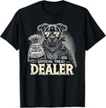 Dog Lover Official Treat Dealer Funny Pet Design Tee T-Shirt