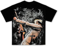 Men’s Graphic T-Shirt, Short Sleeve Loose Fit Printed Top, Casual Unisex Streetwear Tee for Everyday Wear