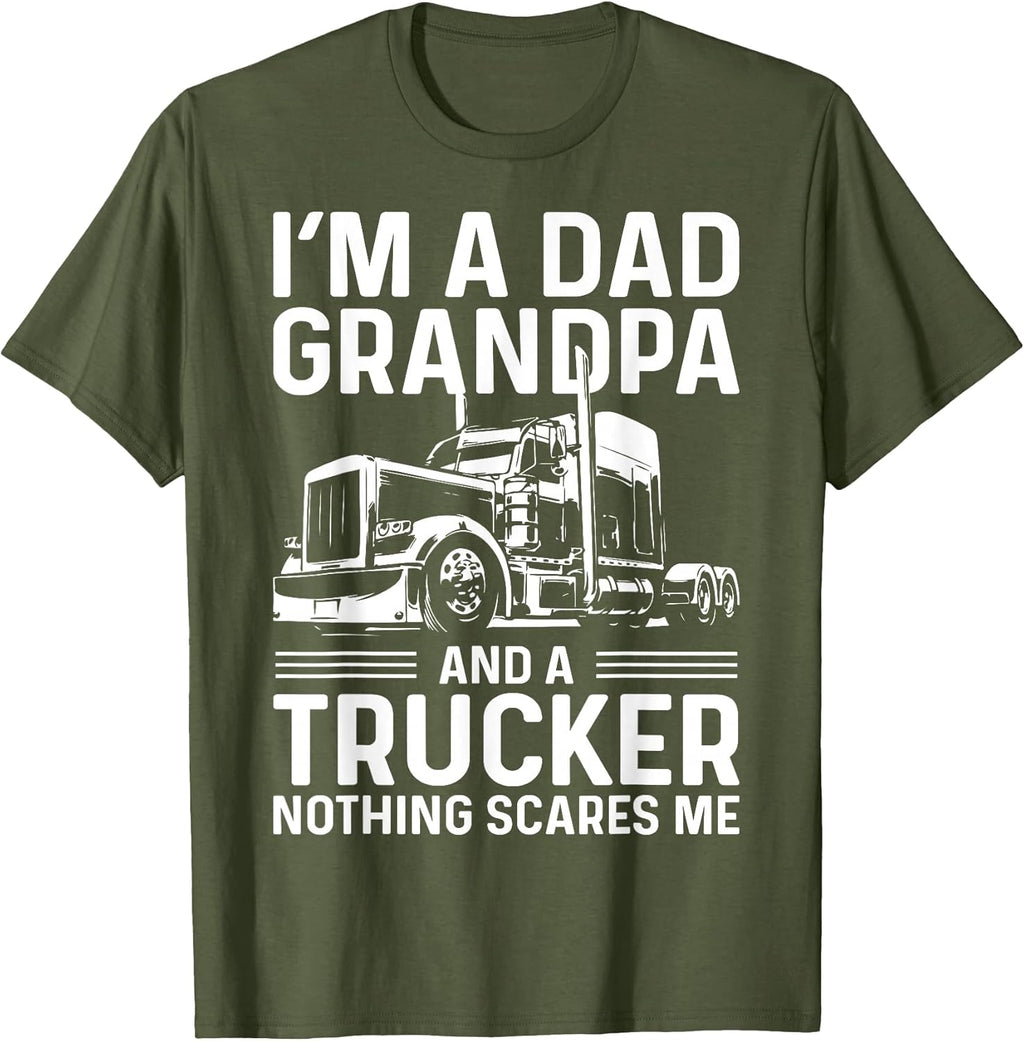 Semi Trucker Grandpa Designs