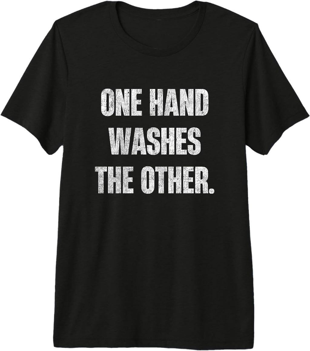 Mutual Support Teamwork One Hand Washes Other