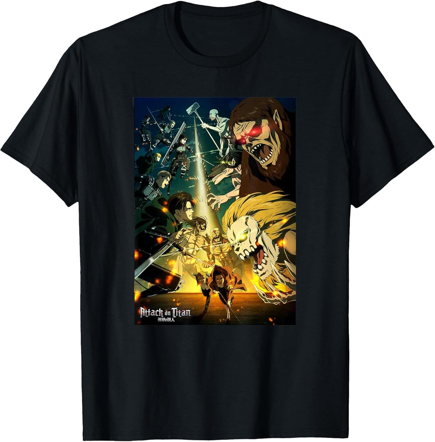 Season 4 Final Season Poster Anime T-Shirt
