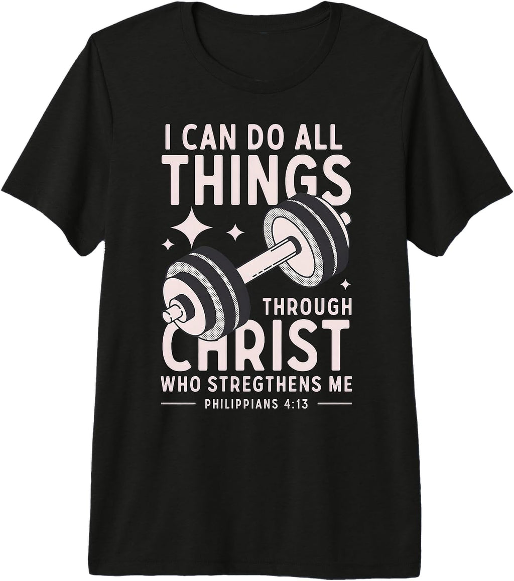 Christian Gym Motivation Tees