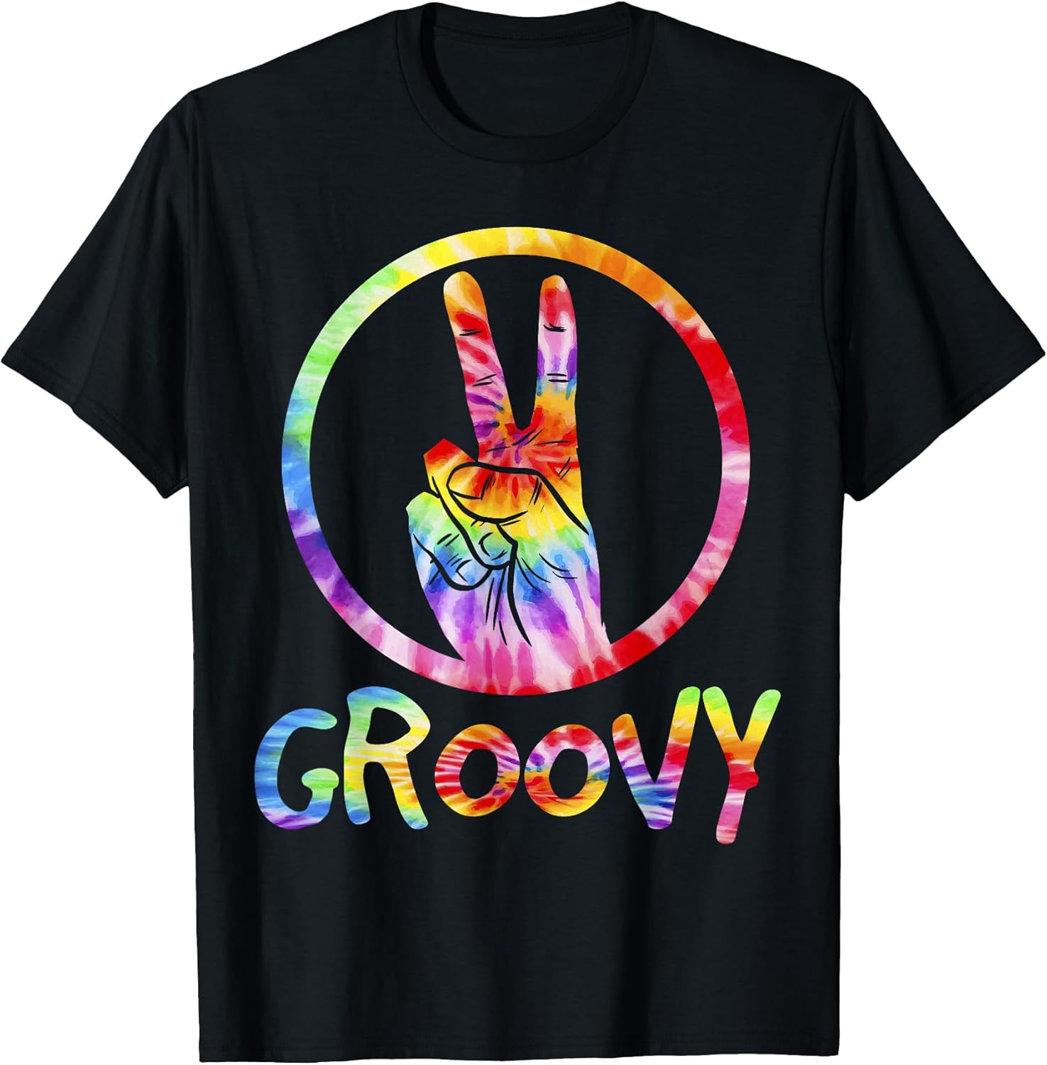 Retro 70s Shirt | Tie Dye T-Shirt | Vintage Shirt