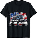 Road Legend American Semi Truck Driver Merch