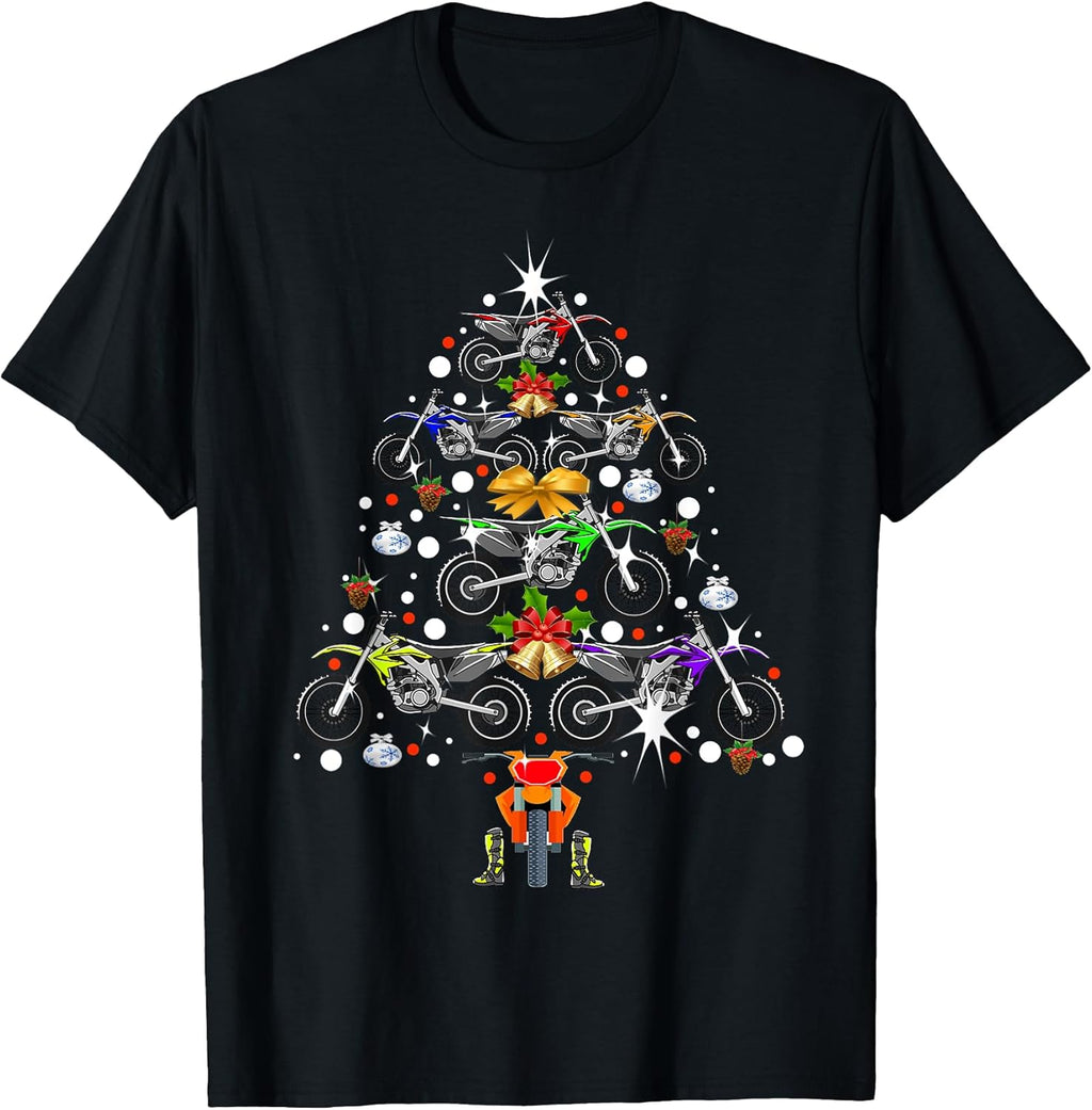 Motocross Christmas Shirt Supercross Xmas Tee