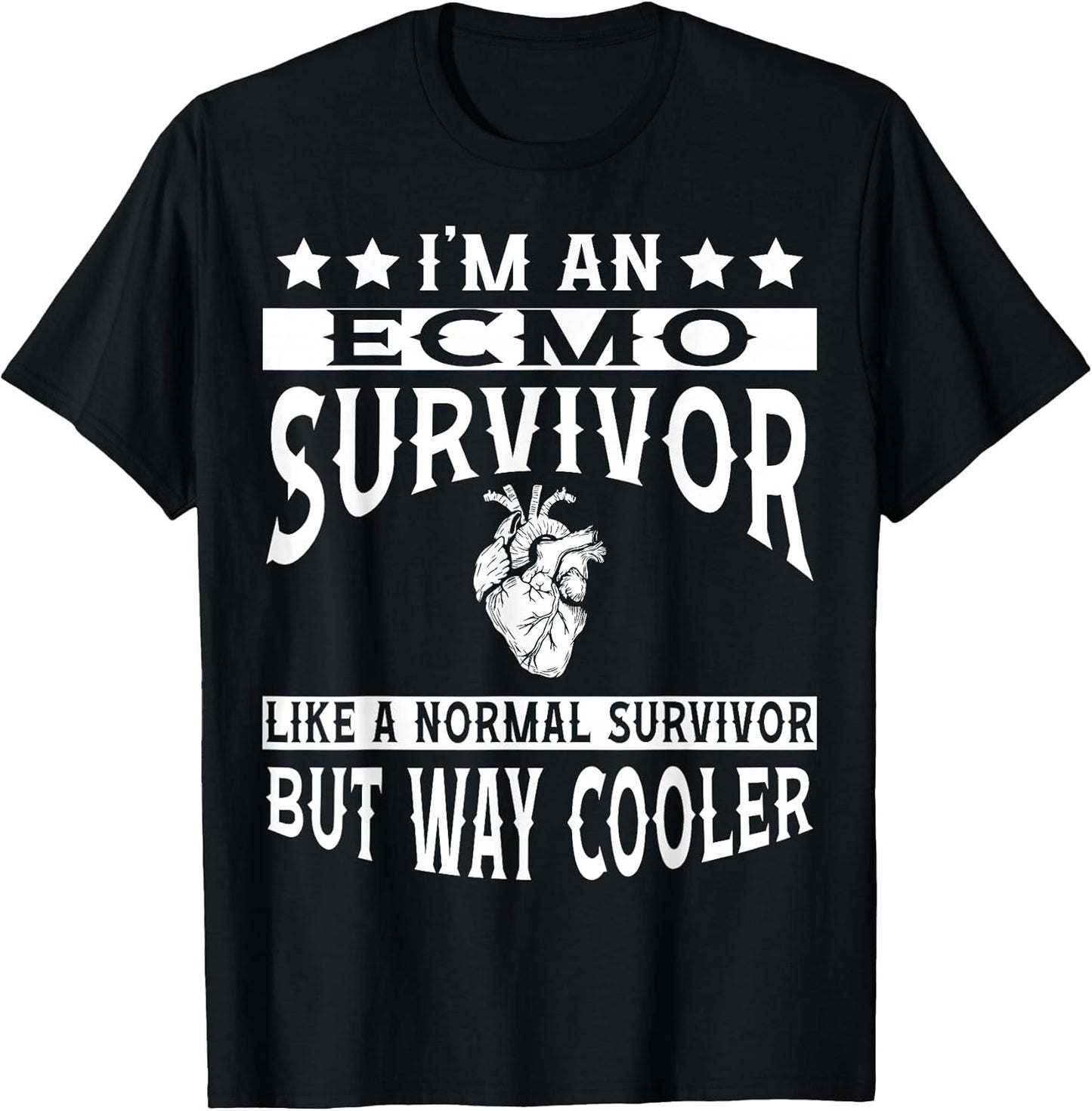 Cool Ecmo Survivor Humor Quote Merch