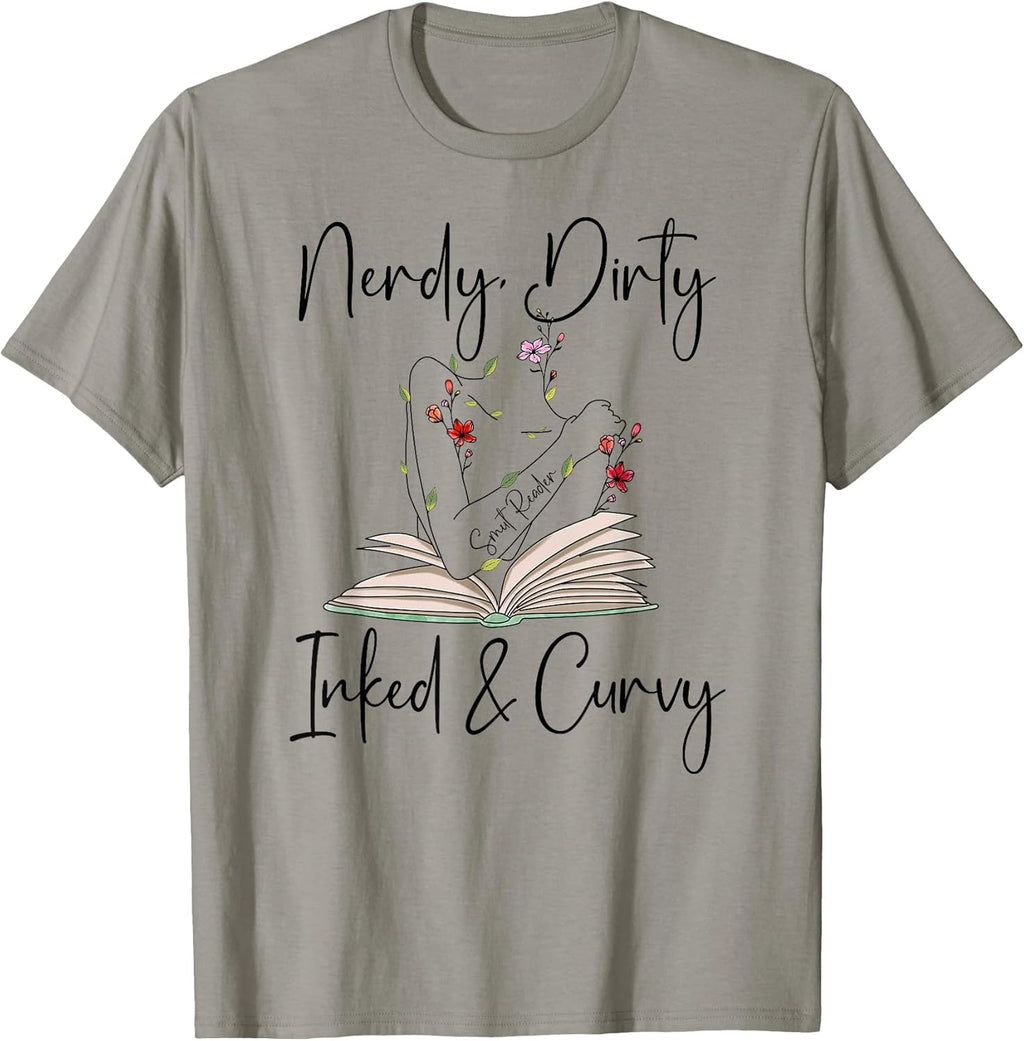 Inked Educated Tattooed Introverted Bookworm Shirt
