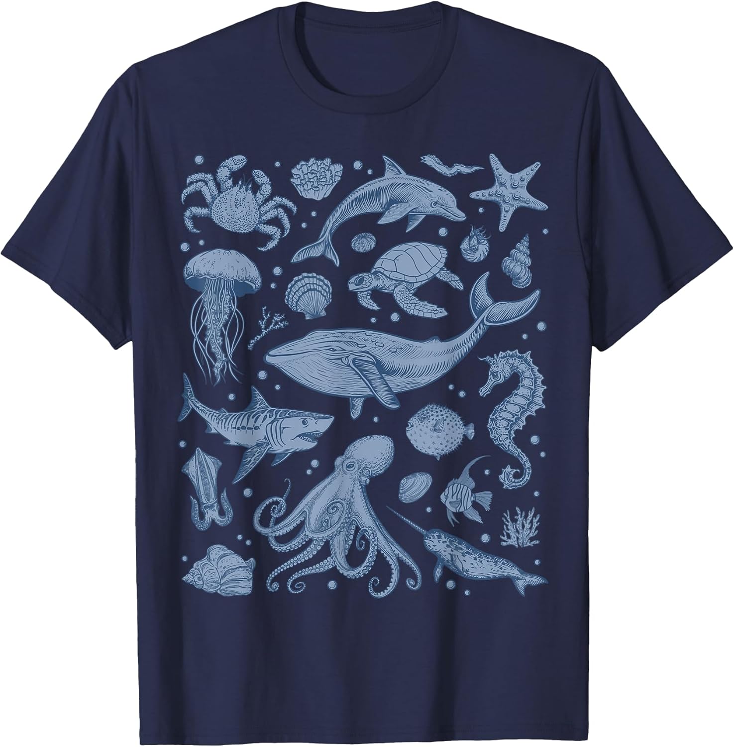 Vintage Sea Animals Marine Science Collection