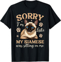 Siamese Owner Siamese Cat Lover Funny Siamese Cat T-Shirt