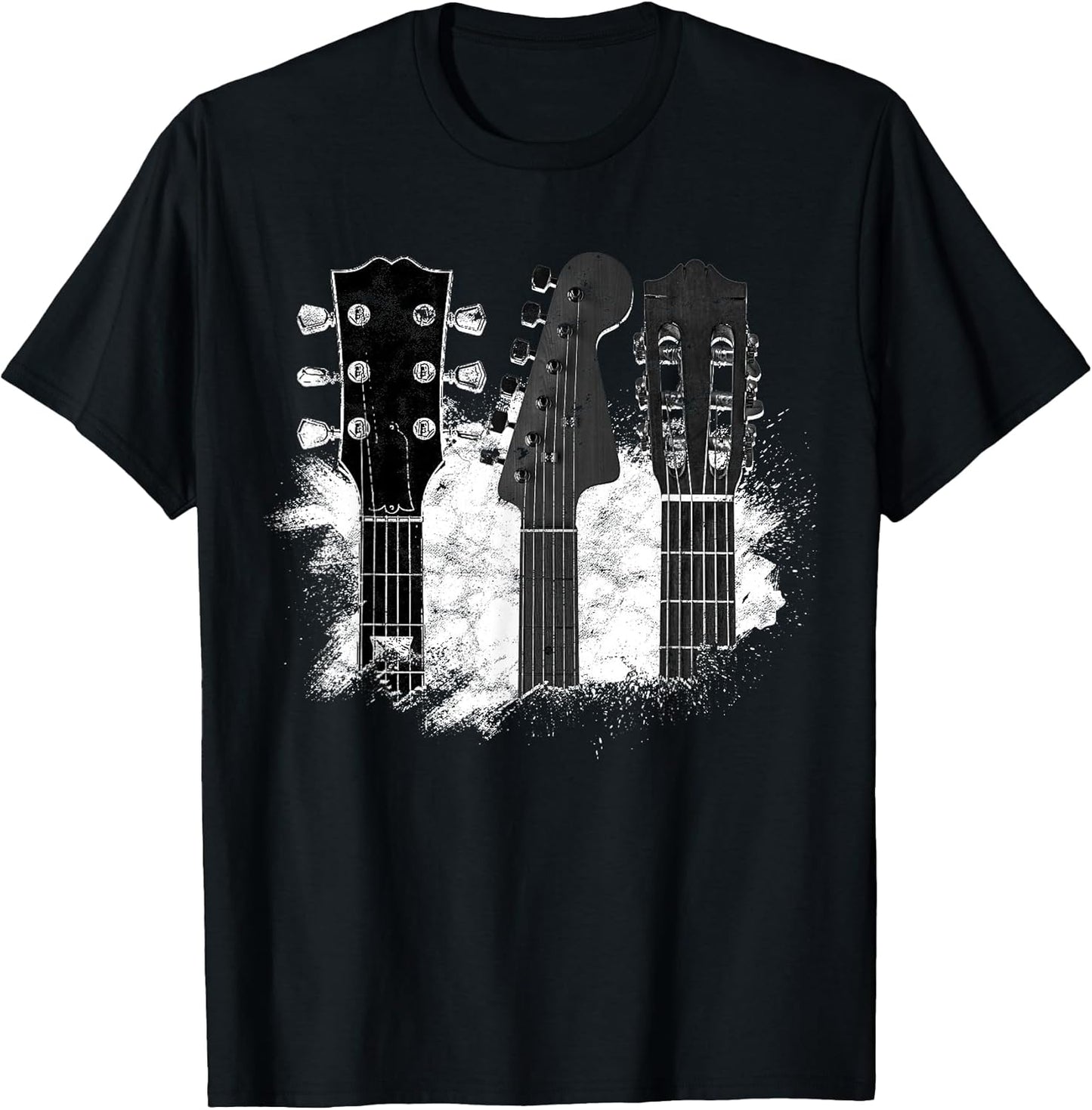 Guitar Tshirt Men Women Guitarist Bass Heavy Metal