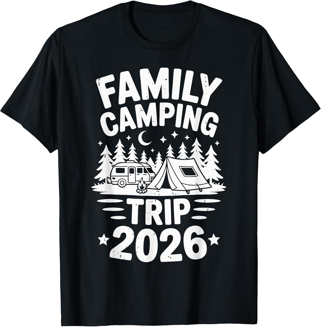 Family Matching Camping 2026 Shirts