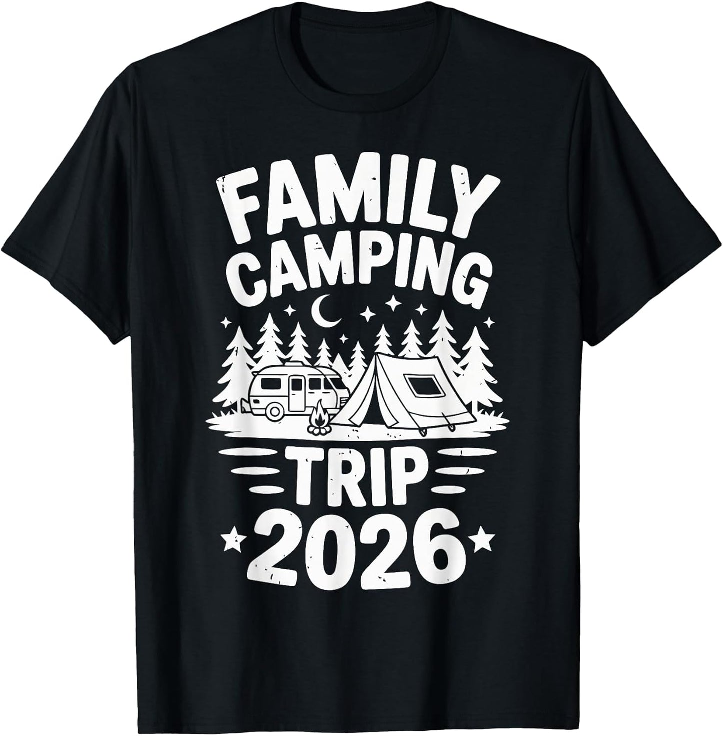Family Matching Camping 2026 Shirts