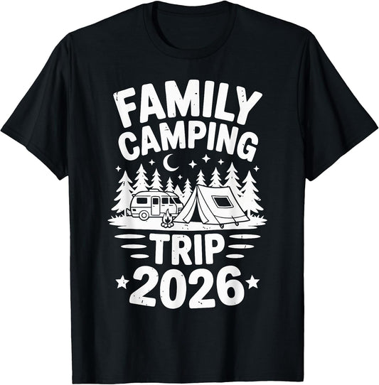 Family Matching Camping 2026 Shirts
